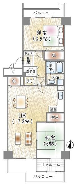 京橋グリーンハイツ１号棟