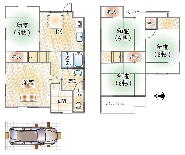 交野市星田５丁目の中古一戸建
