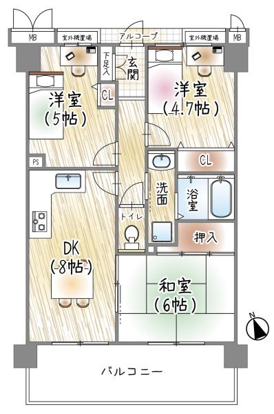 リブコート鴫野