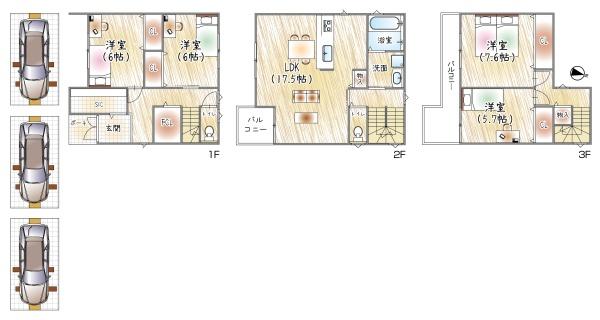 門真市堂山町の中古一戸建