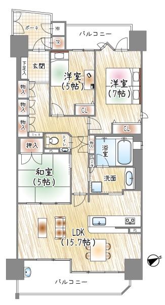 キングマンション天王寺舟橋町