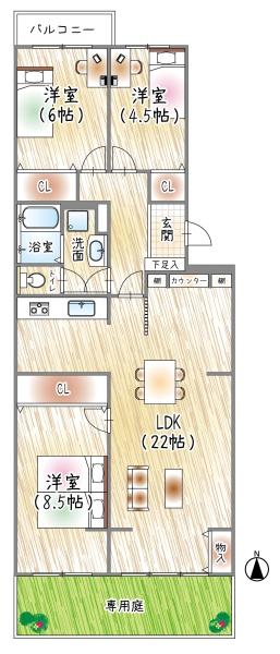 リバーサイドともぶち１９号棟