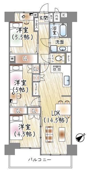 鴫野コーポ１号棟