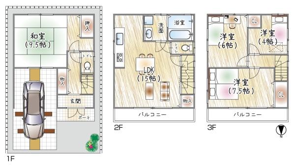 大阪市鶴見区今津北４丁目の中古一戸建