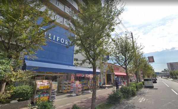 大阪市旭区赤川3丁目の新築一戸建(ドラッグストアライフォート赤川店)