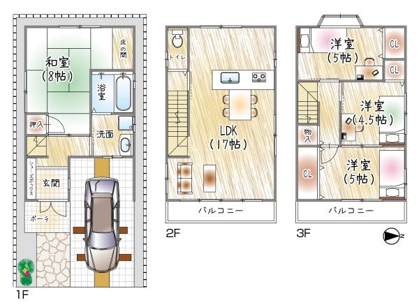 守口市南寺方東通５丁目の中古一戸建