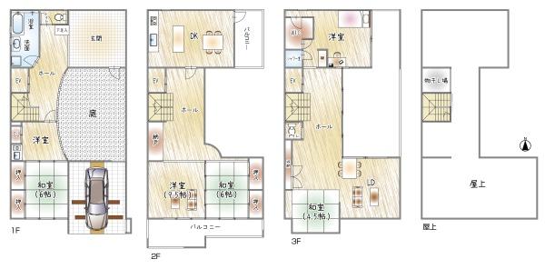大阪市旭区清水２丁目の中古一戸建て