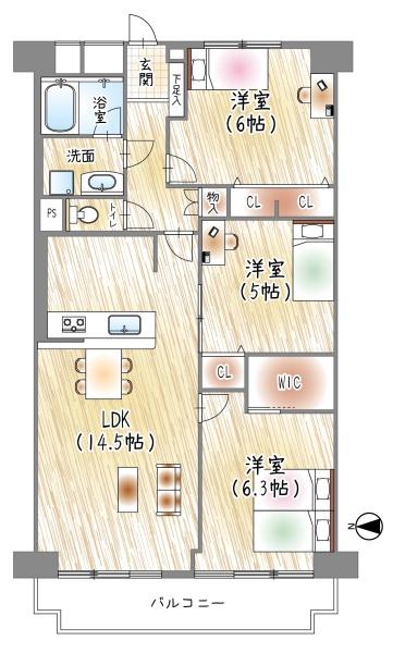 すみれ橋第２コーポ３号棟