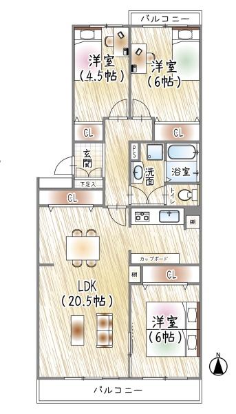 リバーサイドともぶち１９号棟