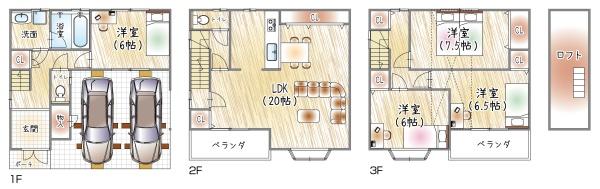 門真市打越町の中古一戸建て