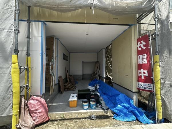 大阪市城東区鴫野西5丁目の新築一戸建(駐車場)