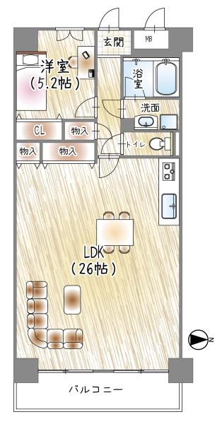 コープ野村梅田　A棟