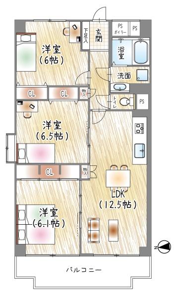 すみれ橋第１コーポ２号棟