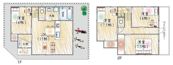 門真市月出町の中古一戸建