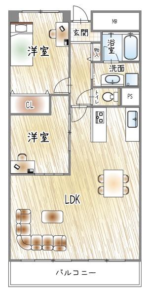 鶴見緑地コーポ