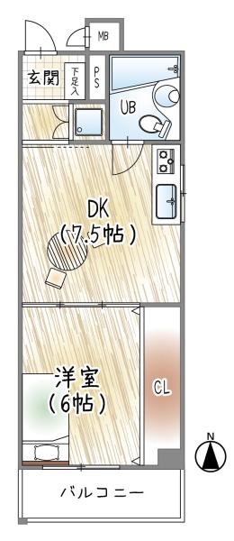 クローバーハイツ第二大手前
