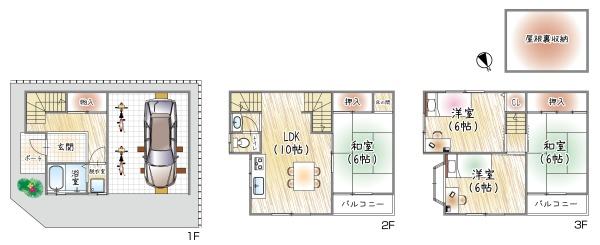 大阪市旭区生江３丁目の中古一戸建て