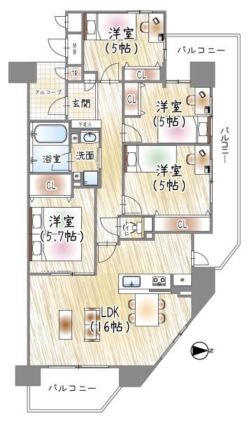 サンメゾン寝屋川