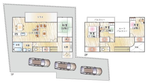 門真市北島町の中古一戸建