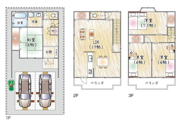 門真市東田町の中古一戸建て