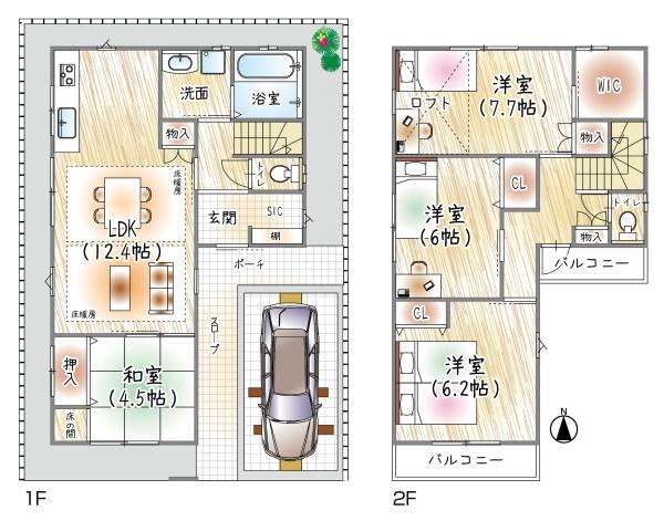 寝屋川市石津中町の中古一戸建