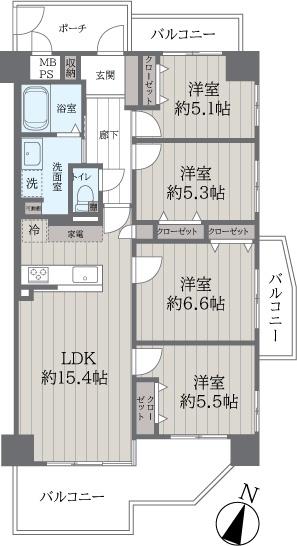 日光ハイツ香里第５