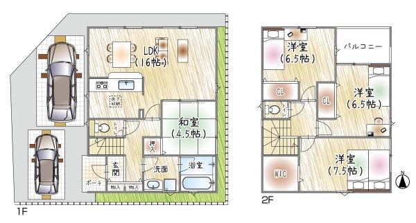 大阪市生野区田島３丁目の新築一戸建