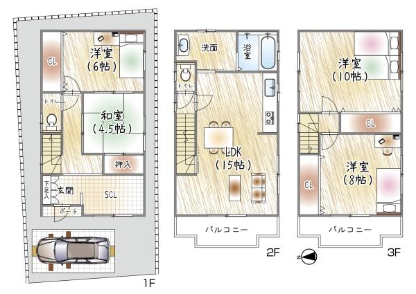 大阪市鶴見区諸口１丁目の中古一戸建