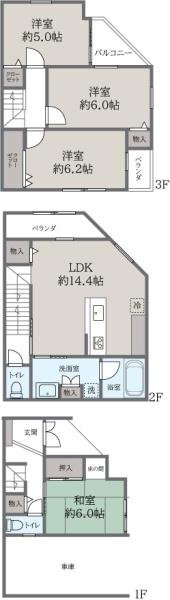 大阪市城東区東中浜７丁目の中古一戸建