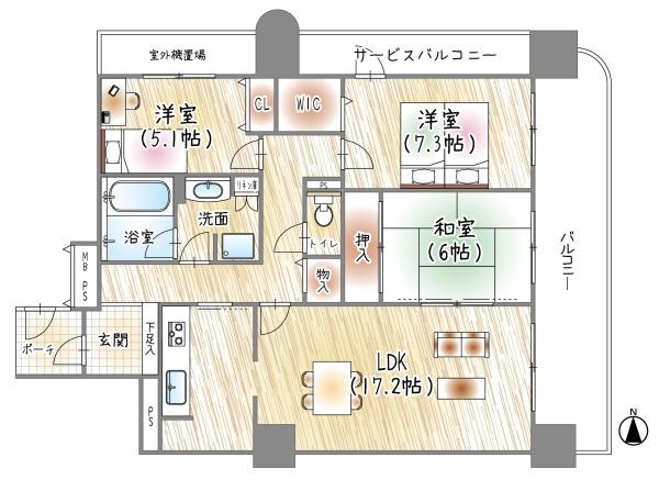 ベル・パークシティ画地3　WEST棟