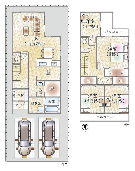大阪市生野区田島３丁目の新築一戸建