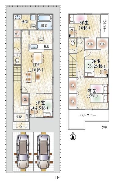大阪市生野区田島２丁目の新築一戸建
