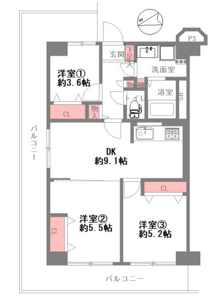 ネオコーポ鶴見緑地