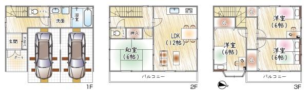 門真市上野口町の中古一戸建て
