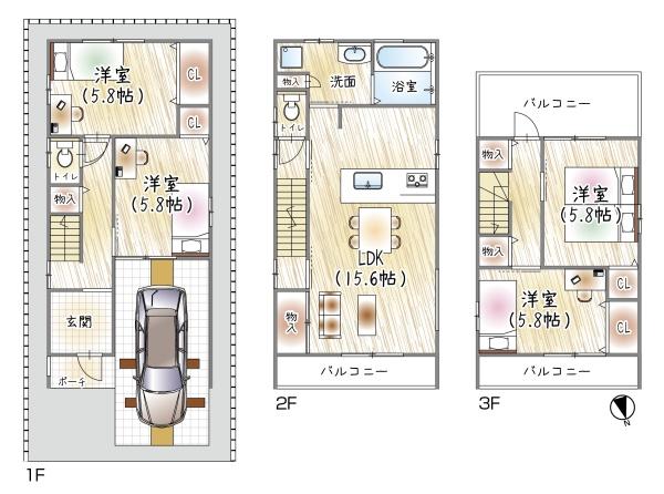 大阪市生野区舎利寺１丁目の中古一戸建て