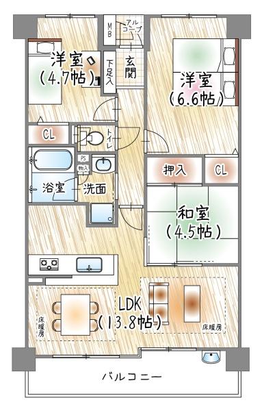 キングマンション鴫野