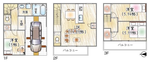大阪市生野区新今里７丁目の中古一戸建て