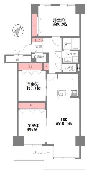 京橋グリーンハイツ２号棟