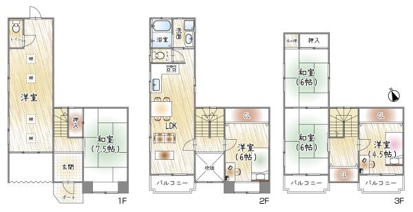 大阪市東成区大今里４丁目の中古一戸建て