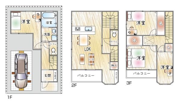 門真市本町の中古一戸建