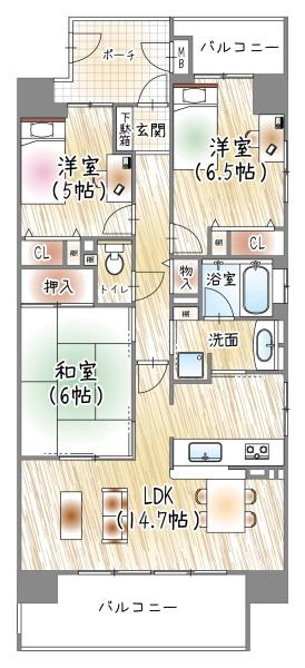 ファミール東加賀屋きらめきの街