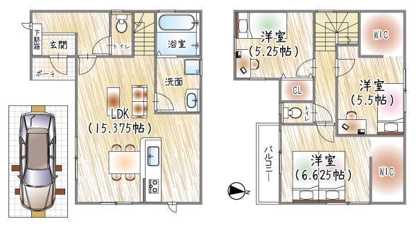 門真市舟田町の新築一戸建