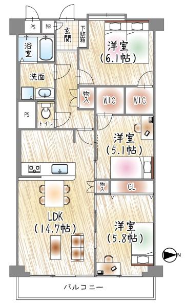 香里グランドコーポ