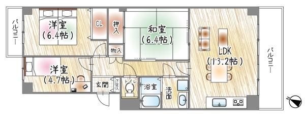 寝屋川東ファミリータウン南二番館