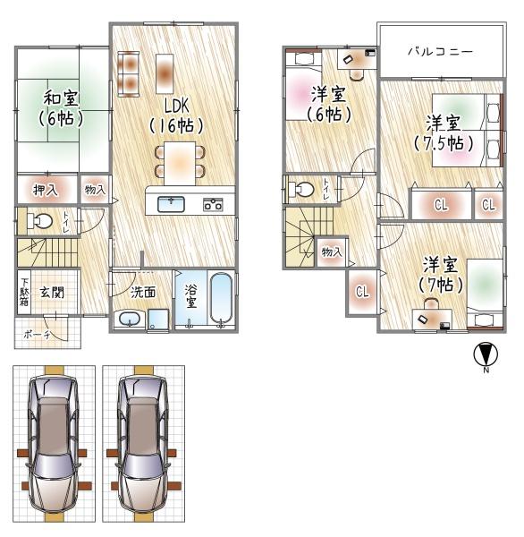 寝屋川市成田東町の新築一戸建