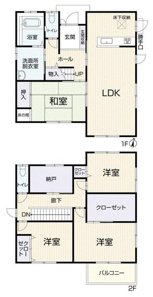 四日市市別山3丁目　再生住宅　中古戸建
