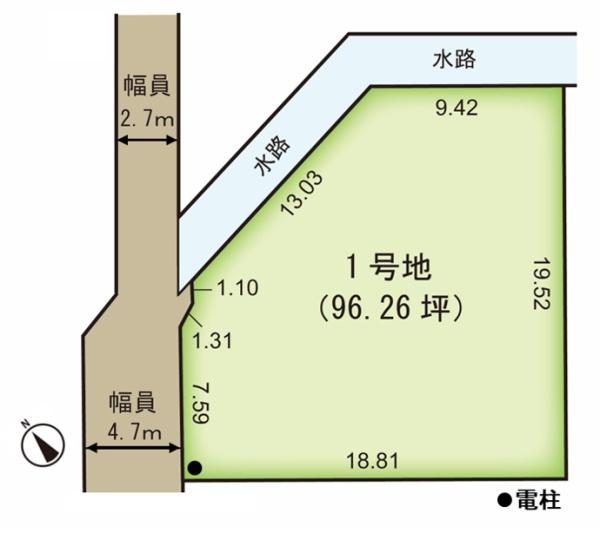 鈴鹿市白子４丁目の売土地