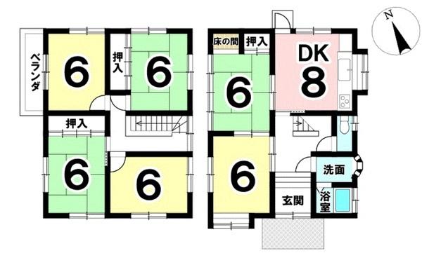 三重郡菰野町大羽根園松ケ枝町の中古一戸建