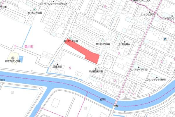 津市美川町の売土地