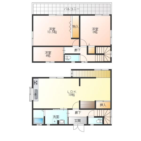 津市城山２丁目の中古一戸建
